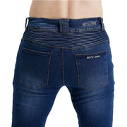 Motorcycle racing rider straight jeans