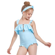 New One Piece Flash Girls Swimwear