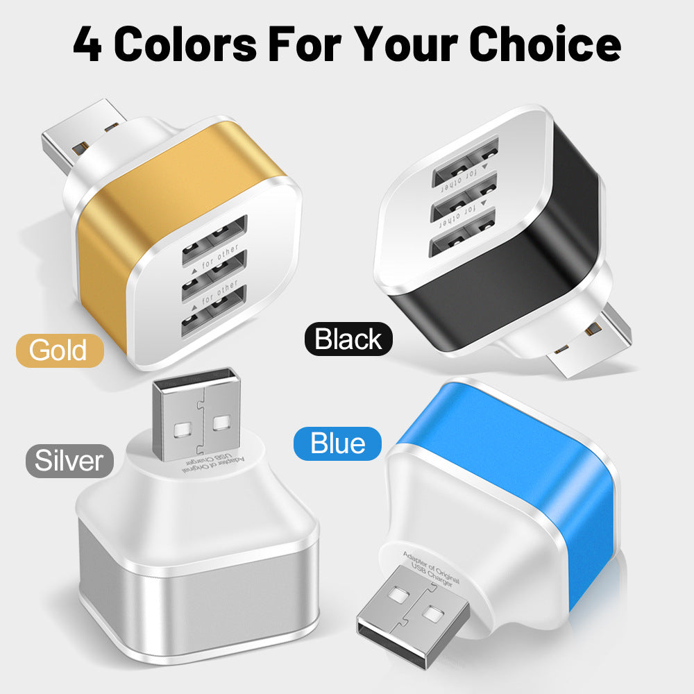 Luminous 3 USB mobile phone charging head