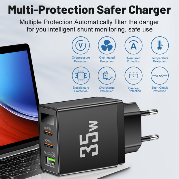 Charging head frequency converter