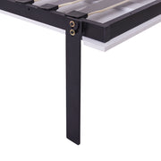 Twin Size Murphy Bed Wall Bed with Sofa,with Shelves