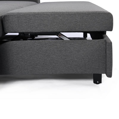 Convertible Sleeper Sofa Bed Modern Fabric