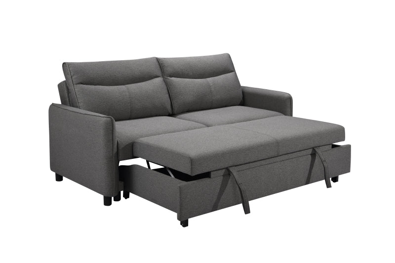 Convertible Sleeper Sofa Bed Modern Fabric