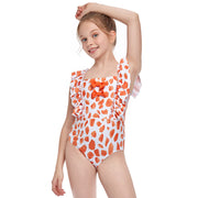 New One Piece Flash Girls Swimwear