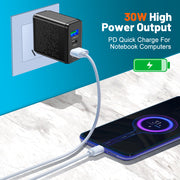 mobile phone charger with multiple ports,