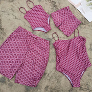 Family Swimwear Beach Match Swimsuit