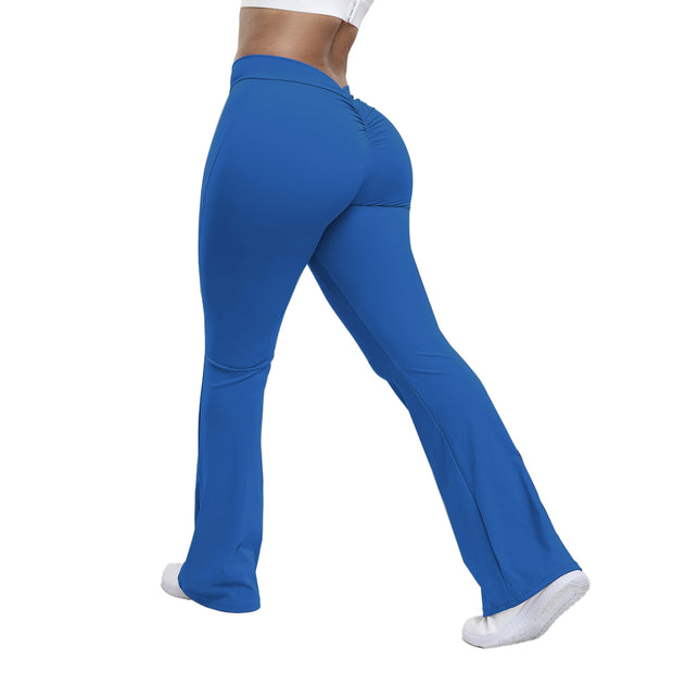 Peach trumpet pants for women,