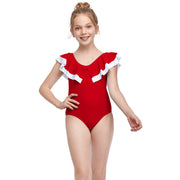 New One Piece Flash Girls Swimwear
