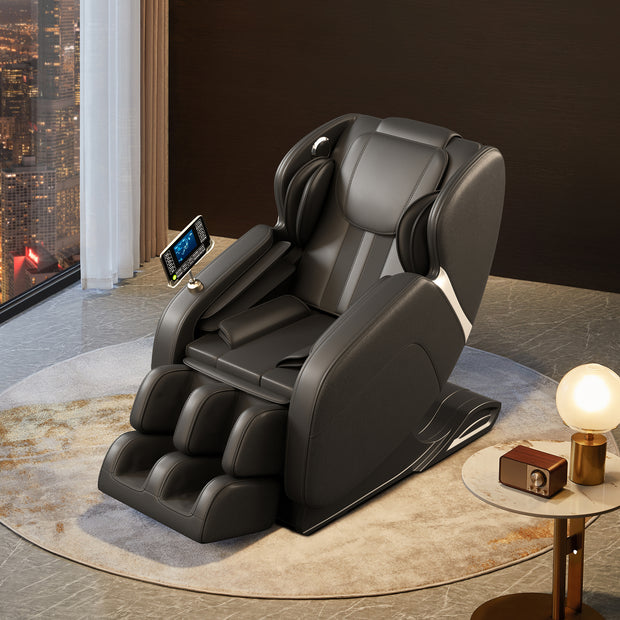 Full body deep tissue massage chair, foot massage,