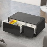 Modern Smart Coffee Table with Built-in Fridge