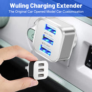 Luminous 3 USB mobile phone charging head