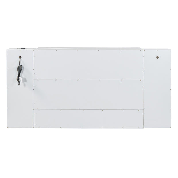 Large Murphy bed wall mounted bed with drawers