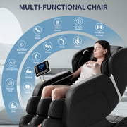 Full body deep tissue massage chair, foot massage,