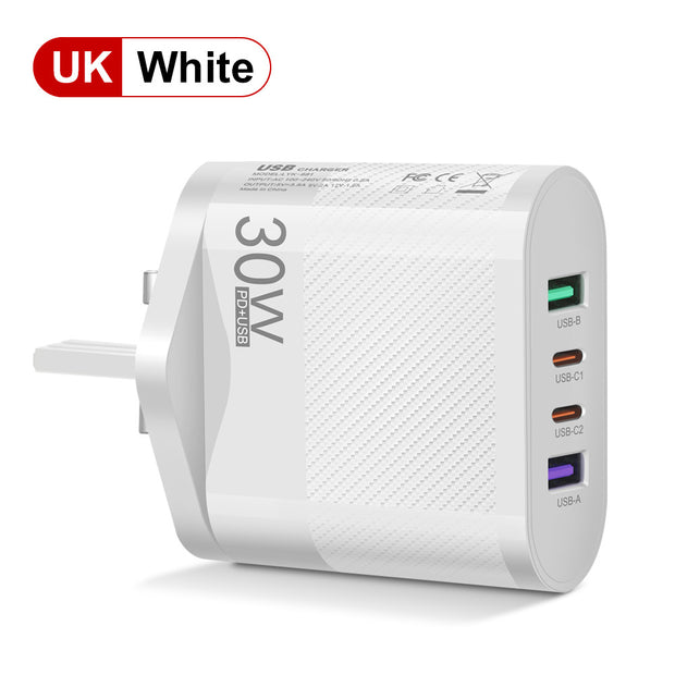 Mobile Phone Charger Multi Interface Travel Charging Head