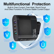 Mobile Phone Charger Multi Interface Travel Charging Head