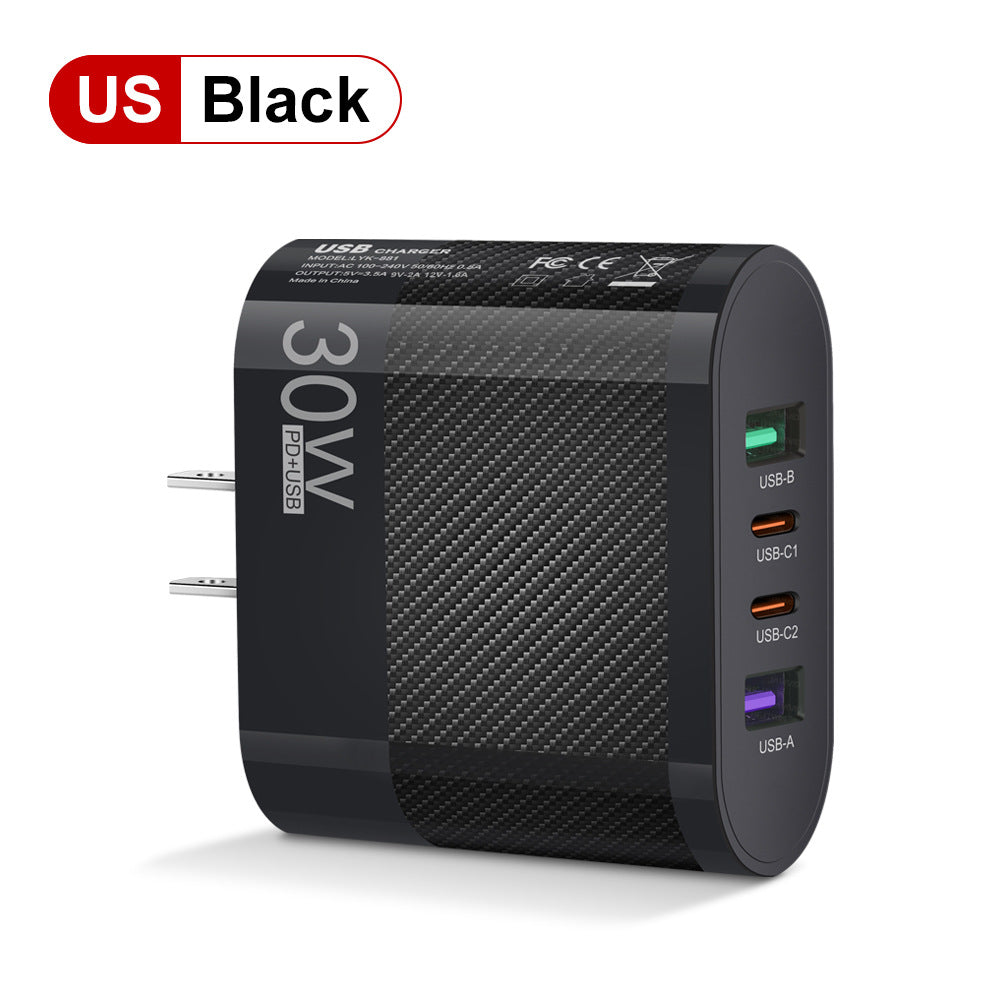 Mobile Phone Charger Multi Interface Travel Charging Head