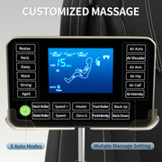 Full body deep tissue massage chair, foot massage,
