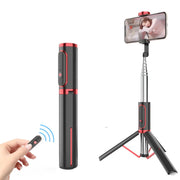 AB202 selfie stick Bluetooth selfie device charging tripod