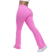 Peach trumpet pants for women,