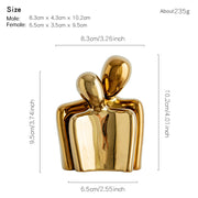 Creative couple figure decoration Newlywed home decoration