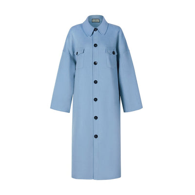 winter  wool double woolen coat women