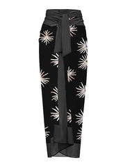 French retro jumpsuit for women's vacation suit dress