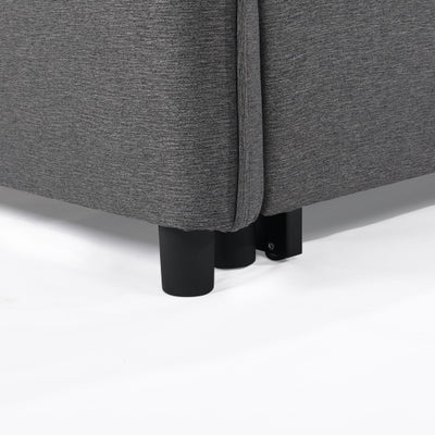 Convertible Sleeper Sofa Bed Modern Fabric