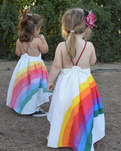Princess Dress Kid Baby Girls Party
