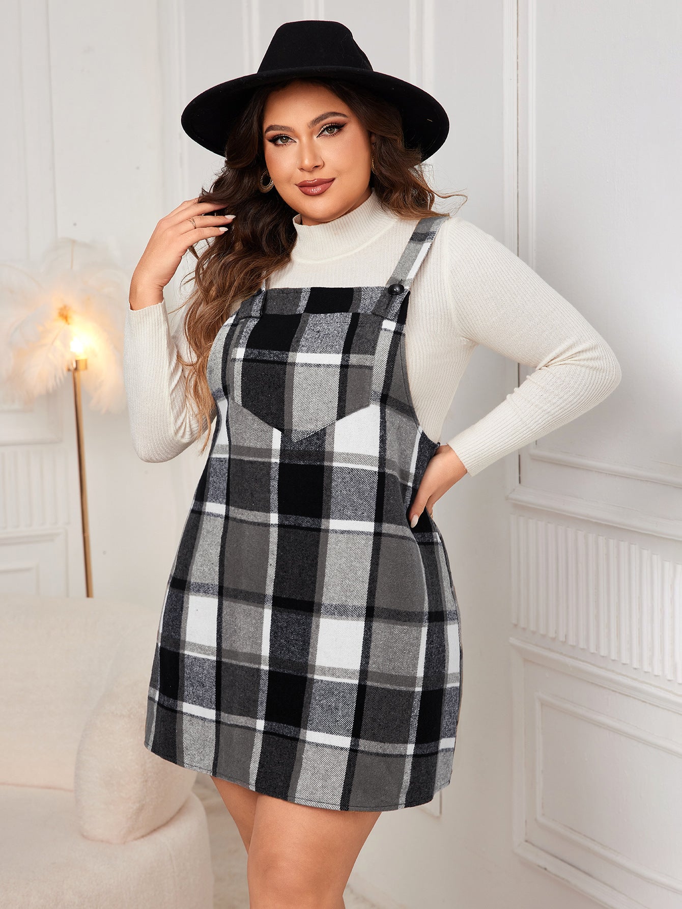 Oversized Fall Dresses For Women V Neck