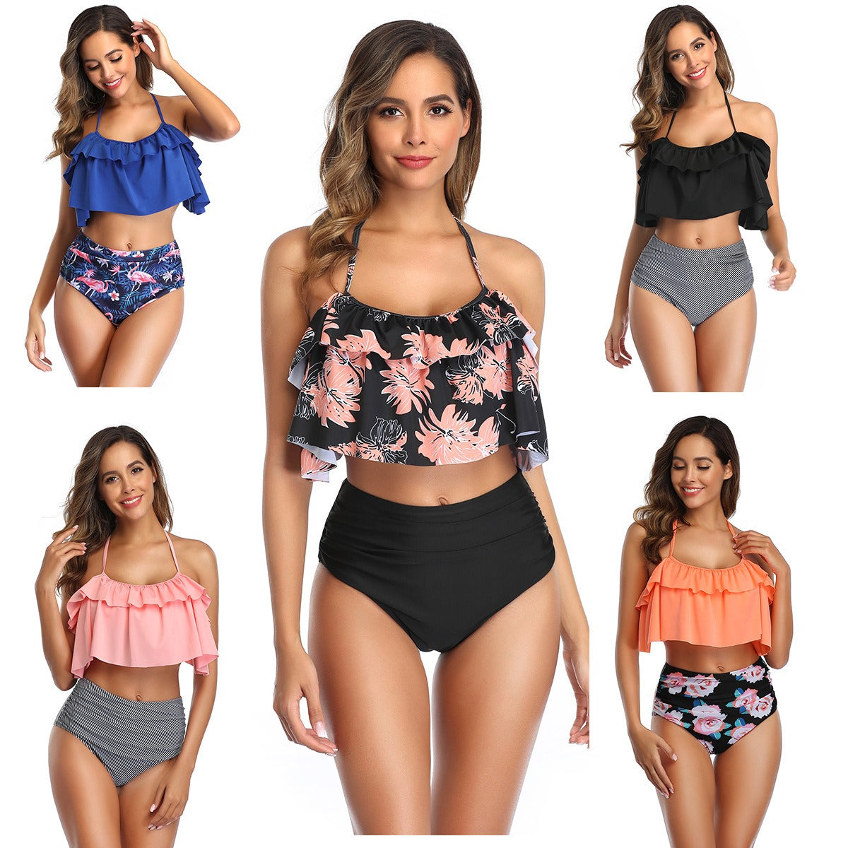 European and American New Bikini Printed
