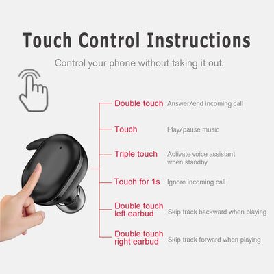 Y30 Bluetooth Headset 5.0 Touch