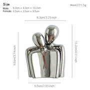 Creative couple figure decoration Newlywed home decoration