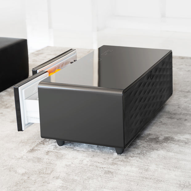 Modern Smart Coffee Table with Built-in Fridge