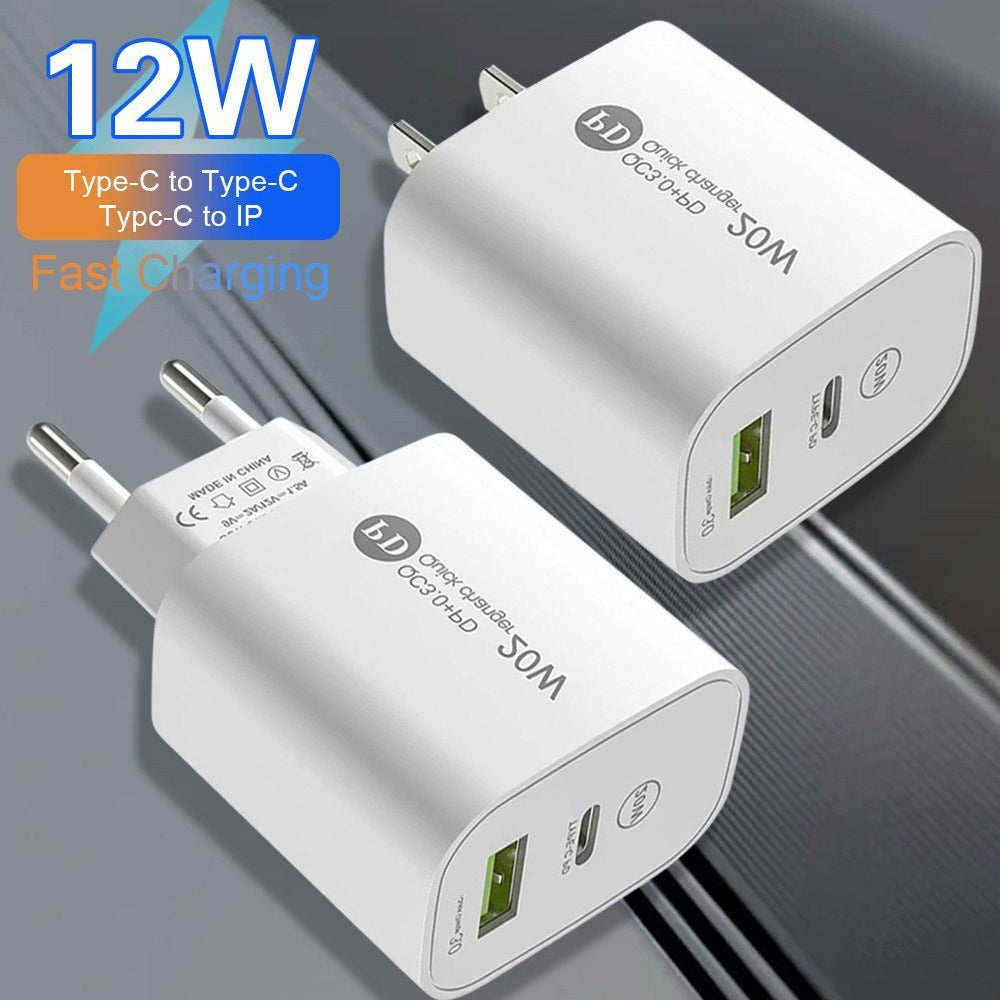 European, American and British standard charging head Type-C