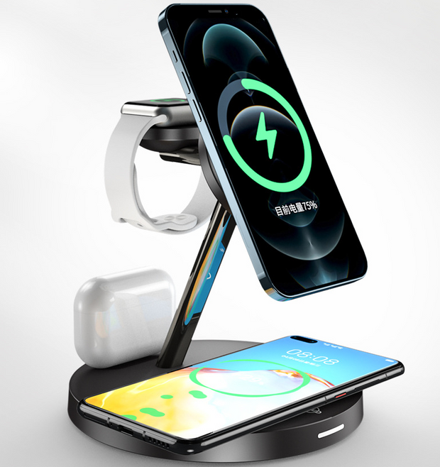 Three in one wireless charger magsafe magnet