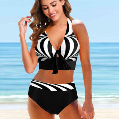 New Swimwear Printed Swimwear Colorful Pattern