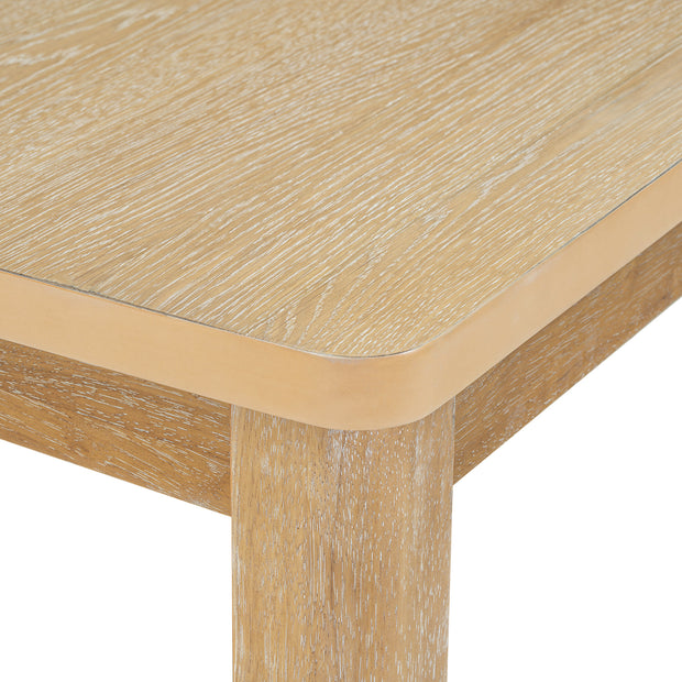 expandable 84 inch dining table set with 24 inch detachable leaves