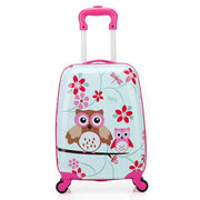 Letrend Cartoon Cute Animal Kids Rolling Luggage Set