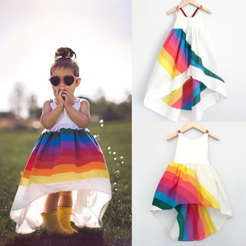 Princess Dress Kid Baby Girls Party