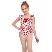 New One Piece Flash Girls Swimwear