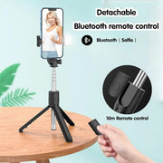 Selfie Stick with Fill Light Extendable