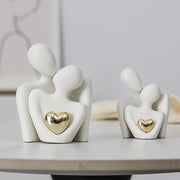 Creative couple figure decoration Newlywed home decoration
