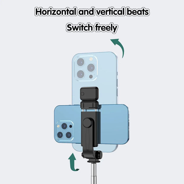 Selfie Stick with Fill Light Extendable
