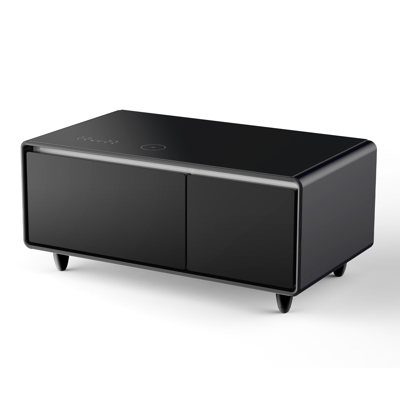 Modern Smart Coffee Table with Built-in Fridge