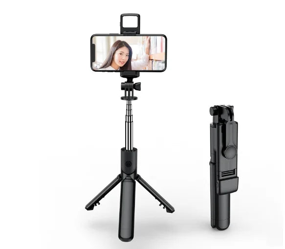 Selfie Stick with Fill Light Extendable