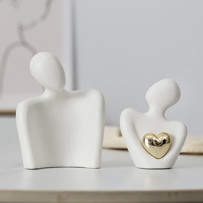 Creative couple figure decoration Newlywed home decoration
