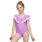 New One Piece Flash Girls Swimwear