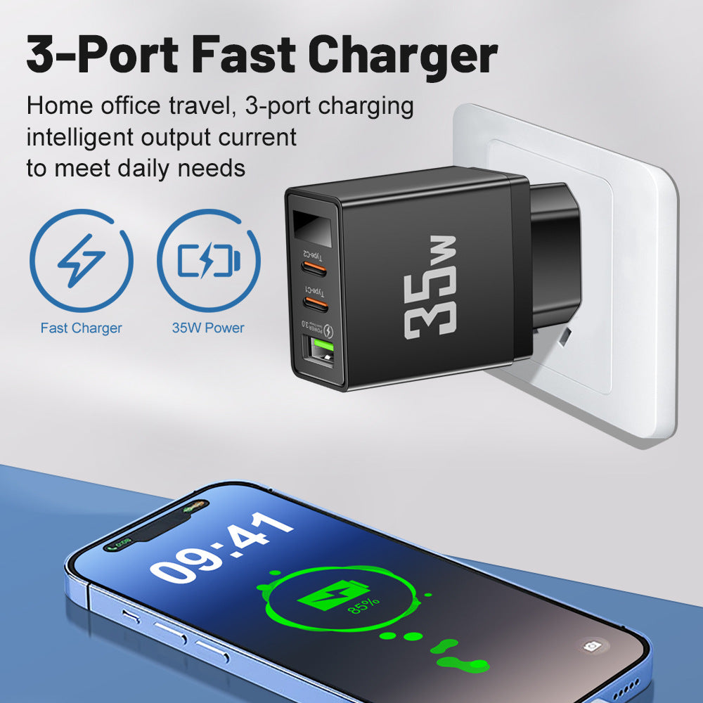 Charging head frequency converter