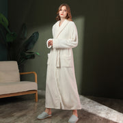Women's double-sided thick couple bathrobe