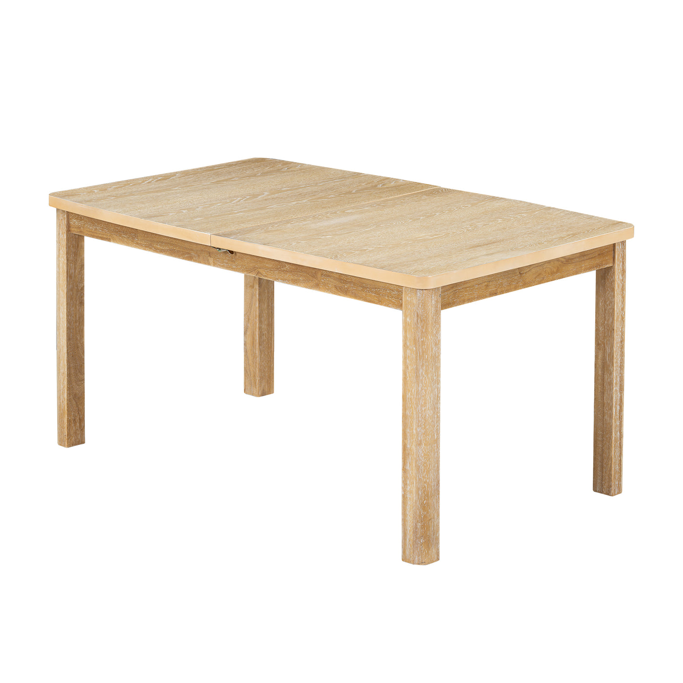expandable 84 inch dining table set with 24 inch detachable leaves